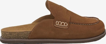 Desa Clogs 'Holzschuhe' in Brown: front
