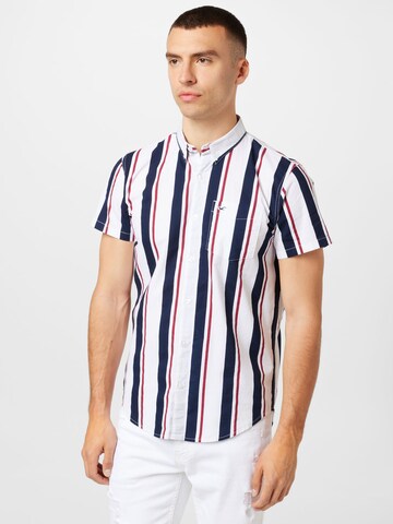 HOLLISTER Regular Fit Hemd in Weiß: predná strana