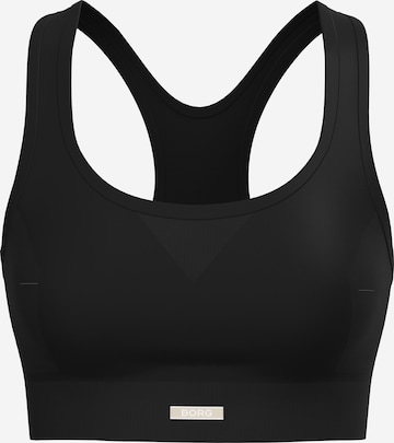 BJÖRN BORG Korzet Športová podprsenka - Čierna: predná strana