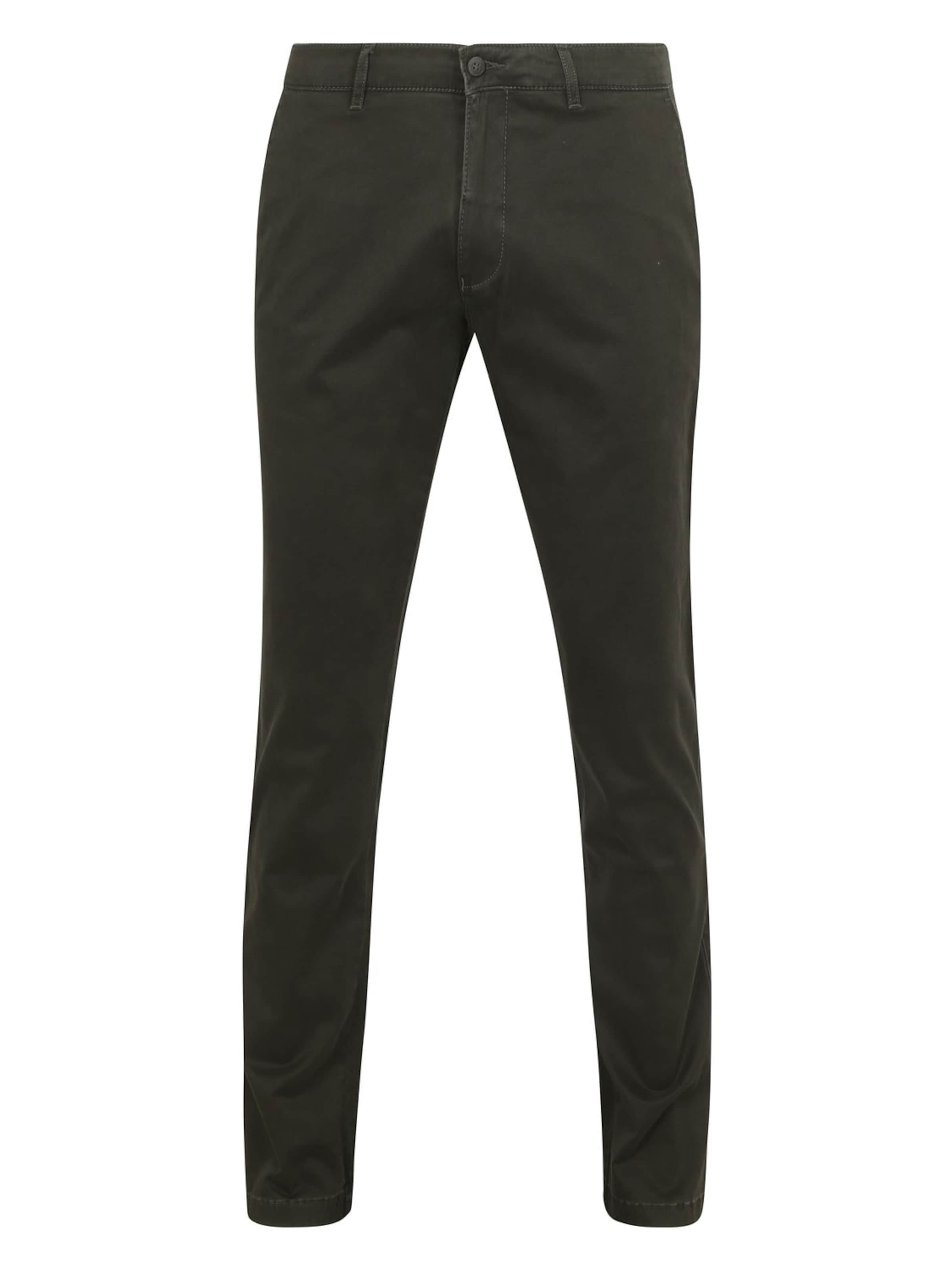 Pantalon chino Steppin' out en vert : devant
