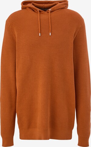 s.Oliver Men Big Sizes Sweater in Orange: front