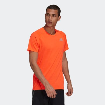 ADIDAS SPORTSWEAR - Camiseta funcional en rojo: frente