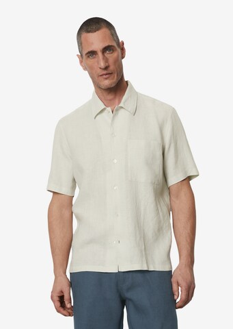 Marc O'Polo Regular fit Overhemd in Beige: voorkant