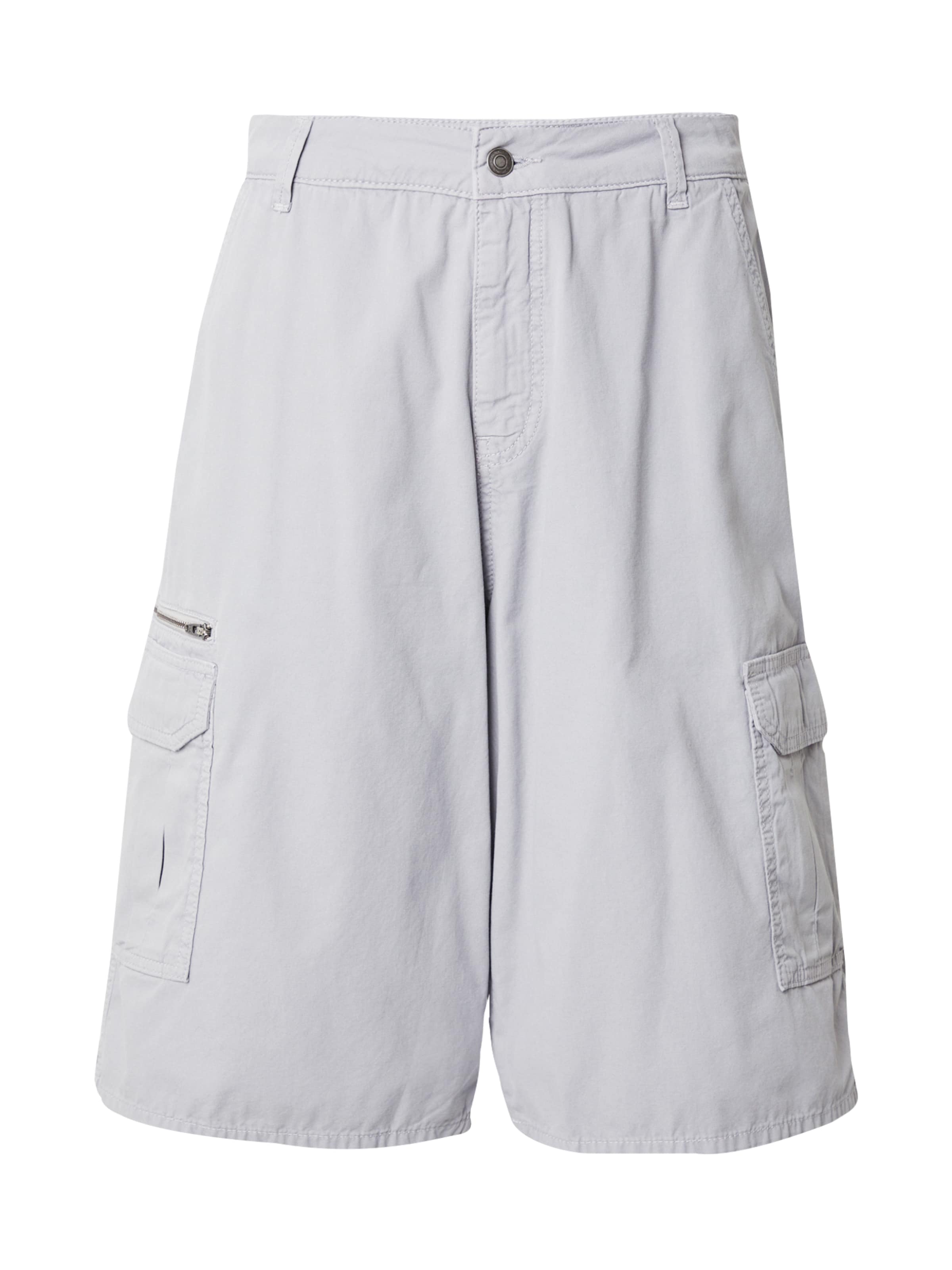 SHYX Loose fit Cargo Pants 'Alex' in Grey: front