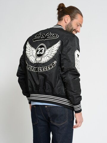 TOP GUN Between-Season Jacket in Black