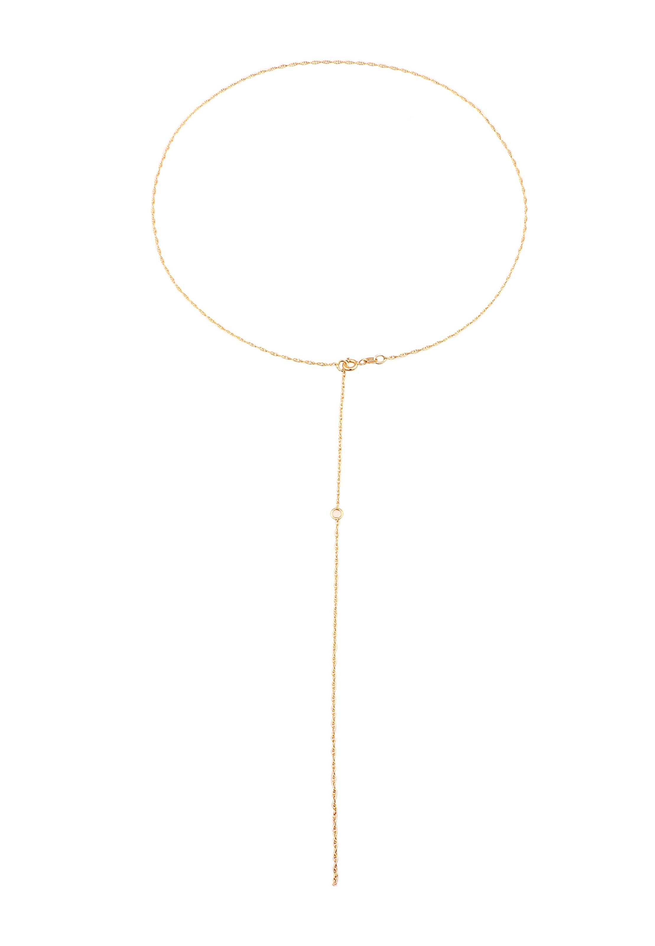 Chaîne ELLI en or : devant