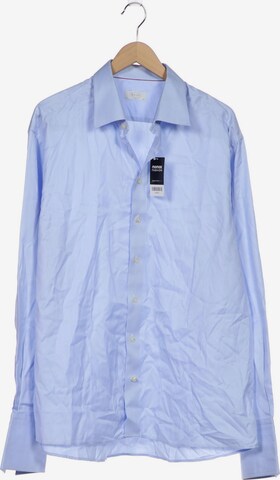 ETON Button Up Shirt in XXXL in Blue: front