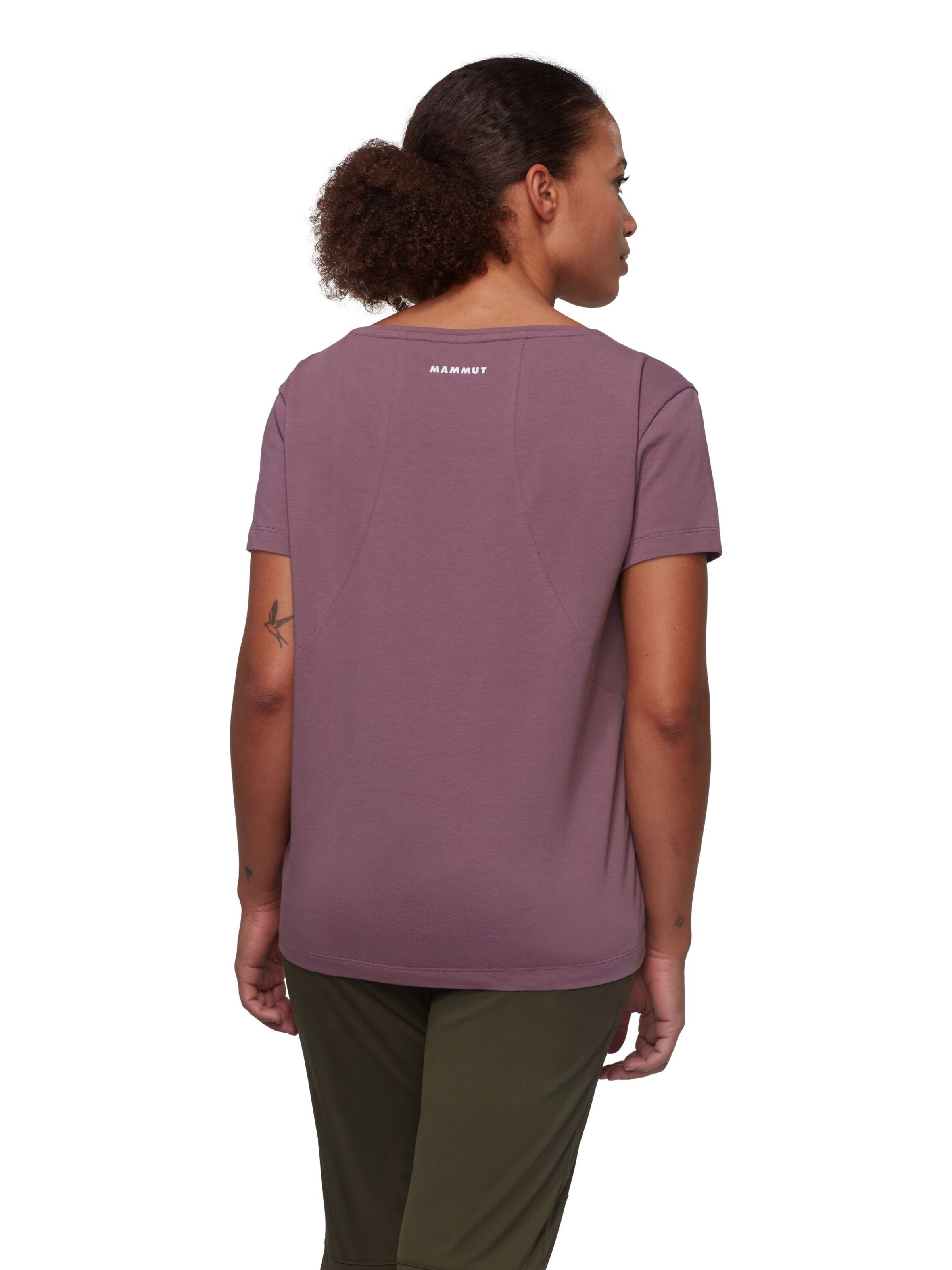 MAMMUT Performance Shirt 'Seon Original' in Purple