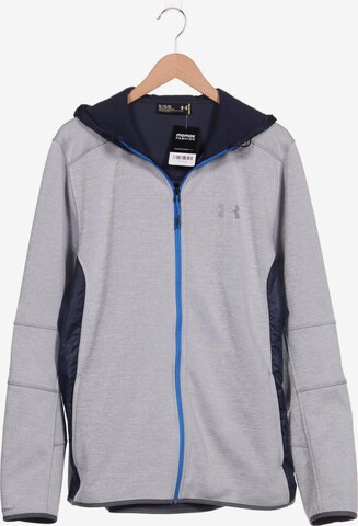 UNDER ARMOUR Jacket & Coat in XL in Grey: front