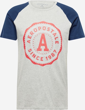 T-Shirt AÉROPOSTALE en gris : devant