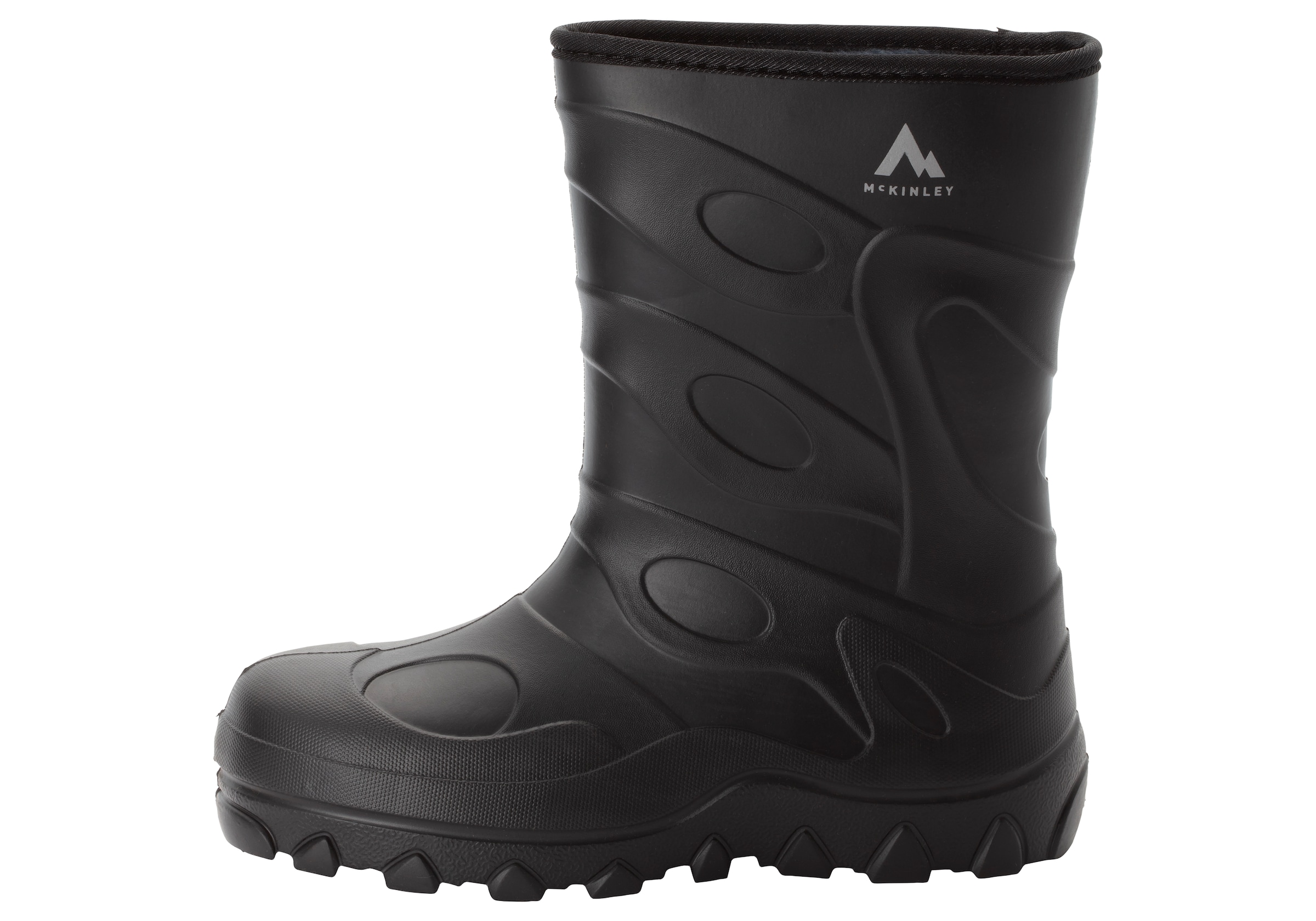 MCKINLEY Gummistiefel in Schwarz: Vorderseite