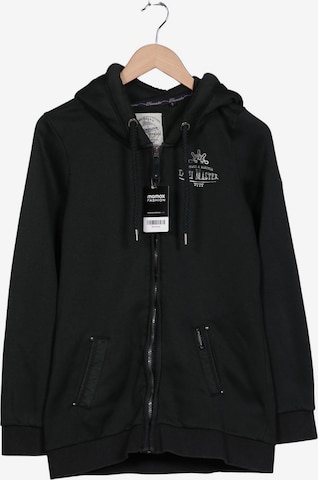 DREIMASTER Kapuzenpullover XS in Schwarz: Vorderseite