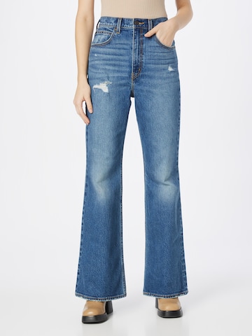 LEVI'S ® Rozkloszowany krój Jeansy '70s High Flare' w kolorze niebieski: przód