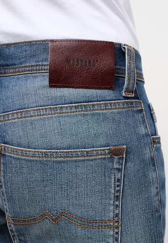 Slimfit Jeans 'Oregon' de la MUSTANG pe albastru