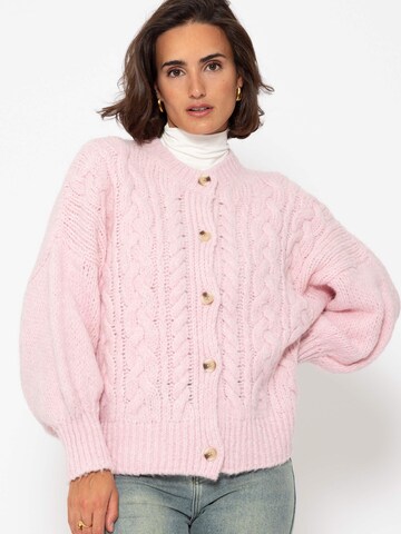 SASSYCLASSY Oversizestrickjacke‌‌‌‌‌‌‌‌‌ in Pink