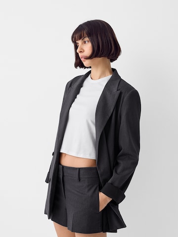 Bershka Blazer in Grey