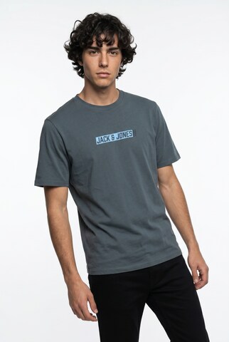 JACK & JONES T-Shirt in Grau: Vorderseite