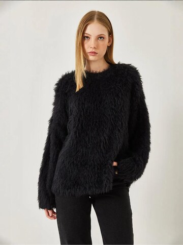 Bianco LucciPulover 'Pullover' - crna boja