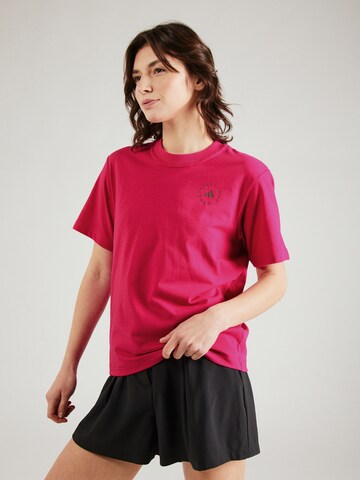 Tricou funcțional 'Truecasuals' de la ADIDAS BY STELLA MCCARTNEY pe roz: față