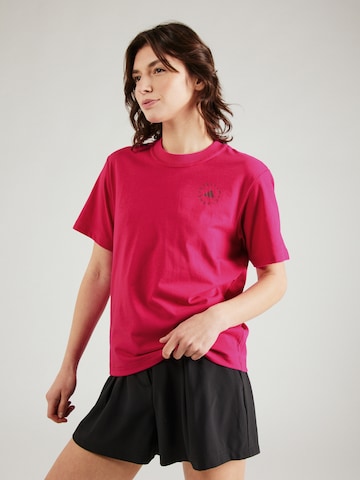 ADIDAS BY STELLA MCCARTNEYTehnička sportska majica 'Truecasuals' - roza boja: prednji dio