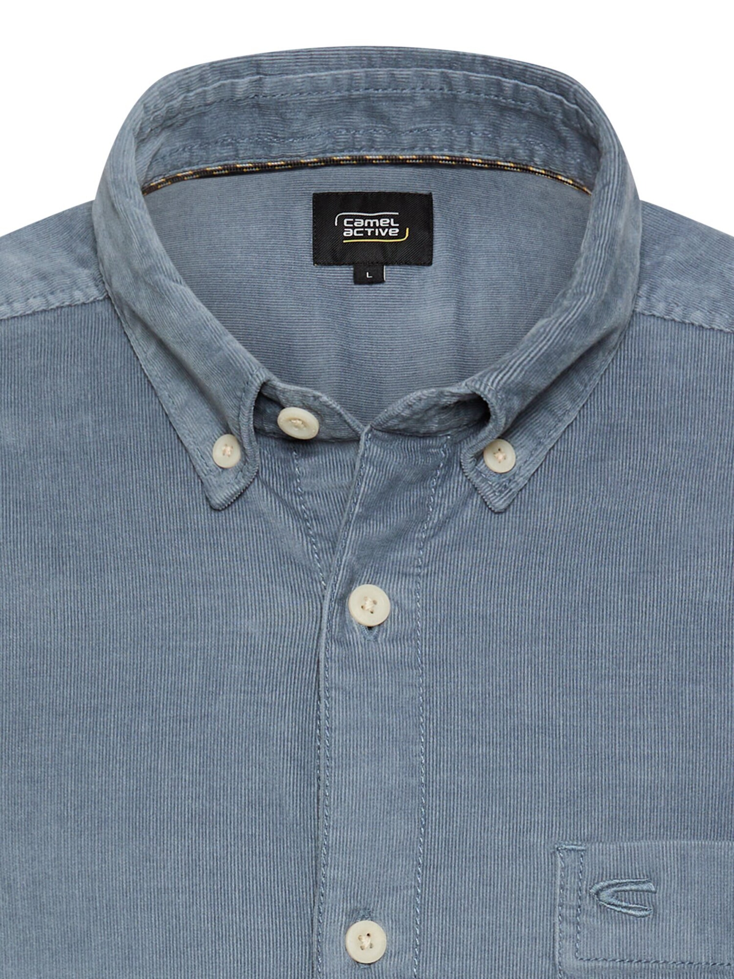 CAMEL ACTIVE Regular fit Button Up Shirt in Blue