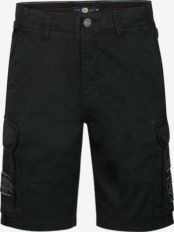 regular Pantaloni cargo di Petrol Industries in nero: frontale
