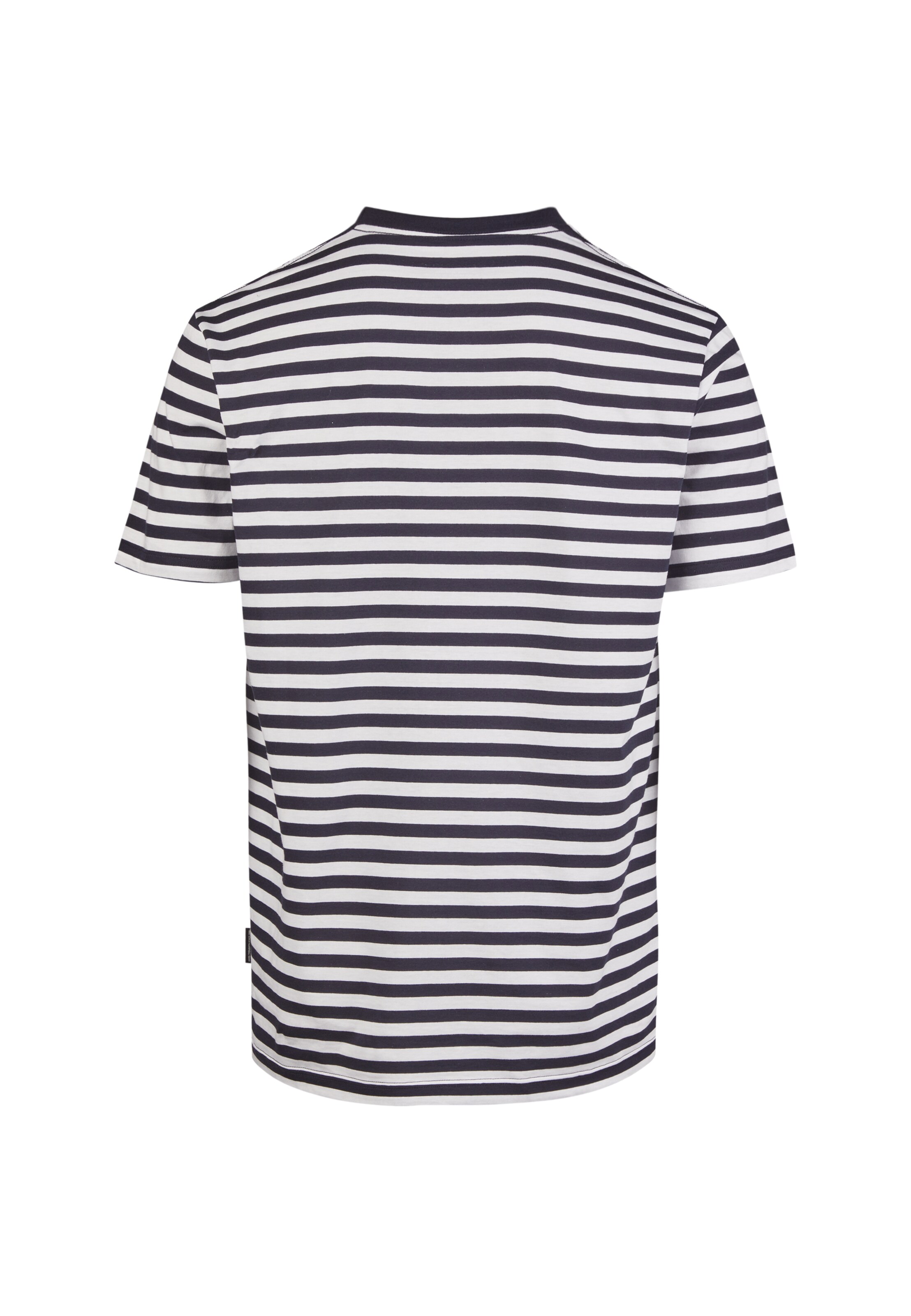 Cleptomanicx Shirt 'Ligull Stripe' in Blue