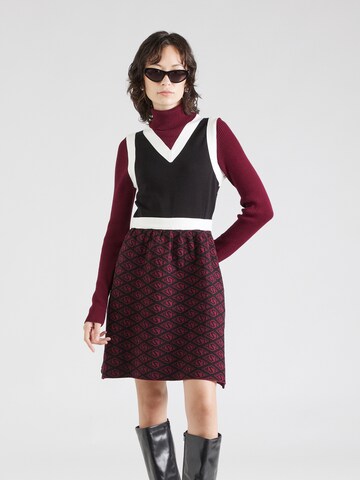 TOMMY HILFIGER Knit dress 'ZENDAYA' in Red: front