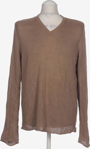 Sisley Sweater & Cardigan in M in Brown: front