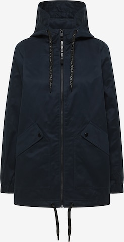 CECIL Between-Seasons Parka in Blue: front
