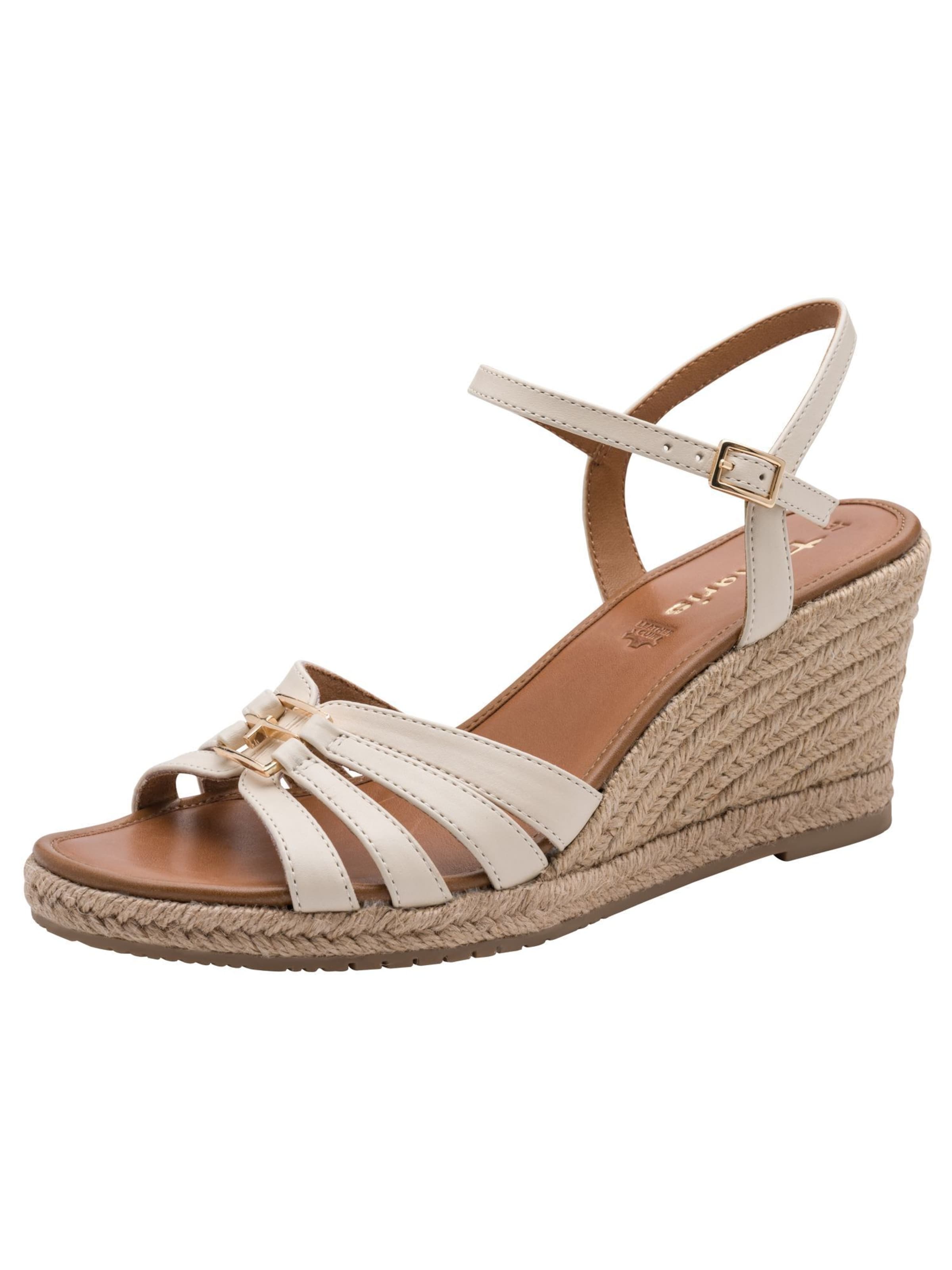 Tamaris Sandal in White: front