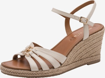 Tamaris Sandal in White: front