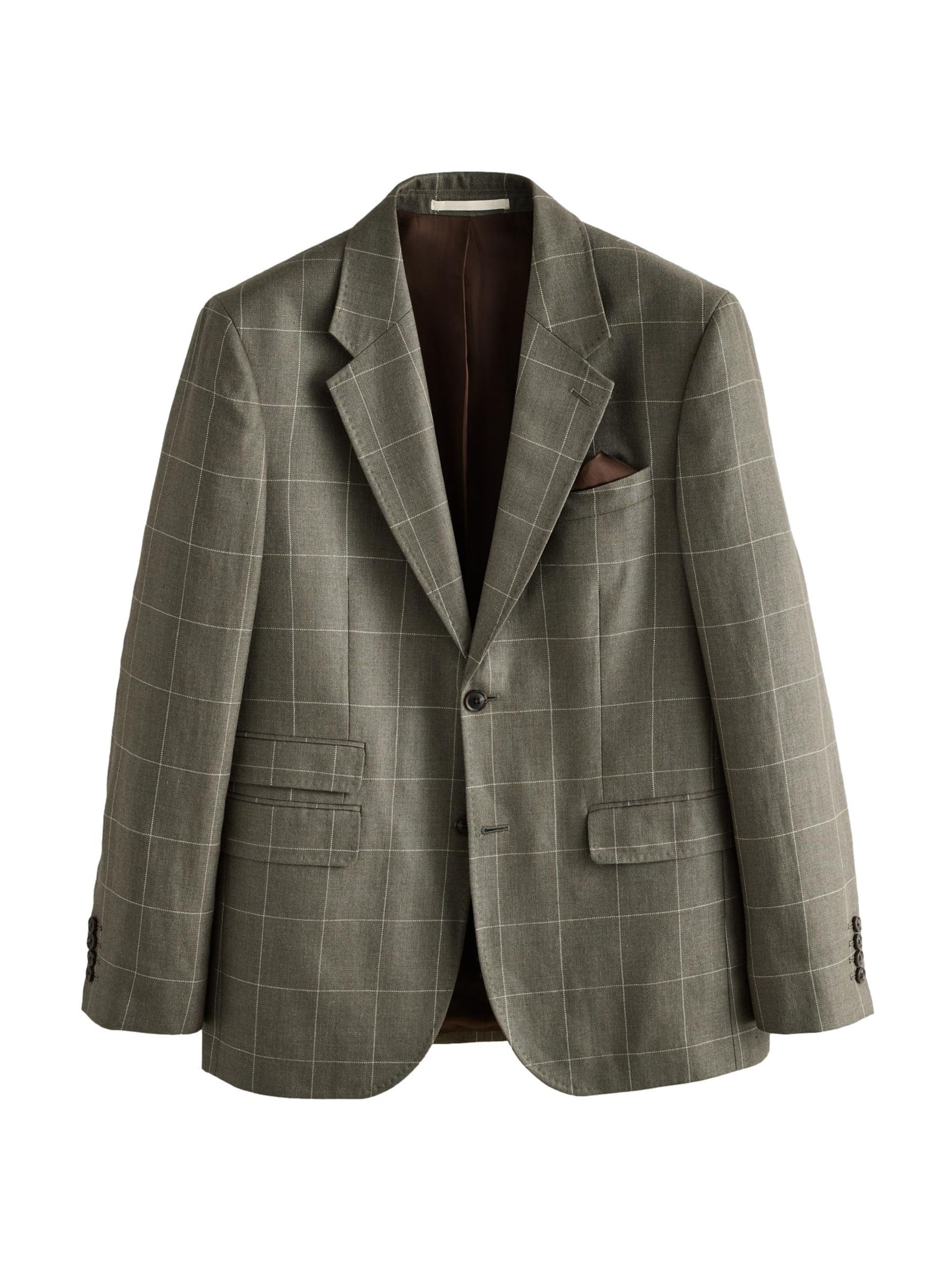 Next Business blazer in Olive / White, Item view