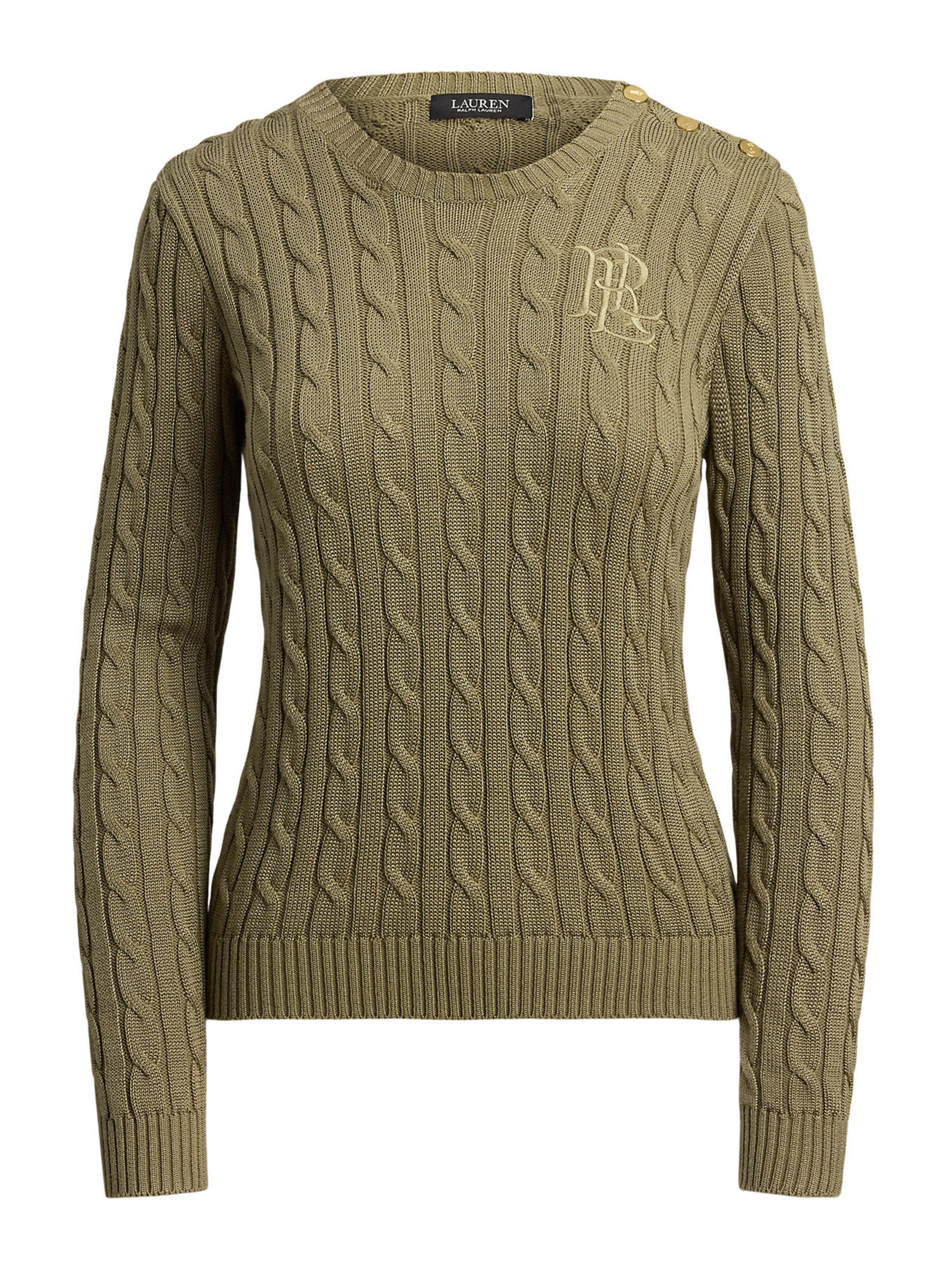 Lauren Ralph Lauren Tröja i grön: framsida