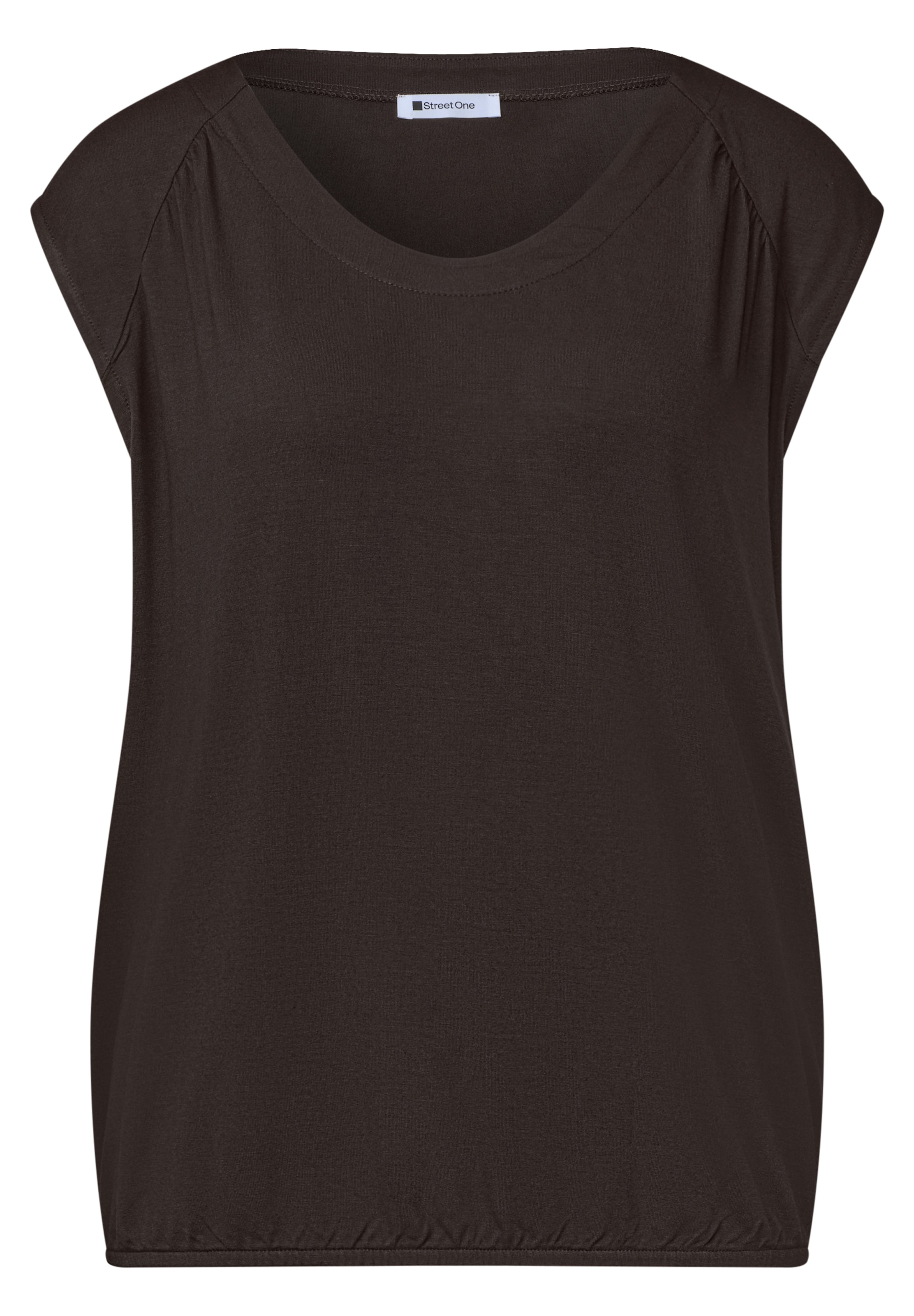 STREET ONE Top in Brown: front