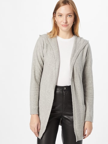 TOM TAILOR Knit Cardigan in Grey: front