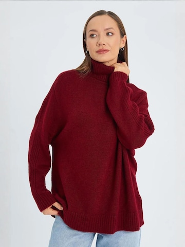 Pullover 'Pullover' di MixRay in rosso