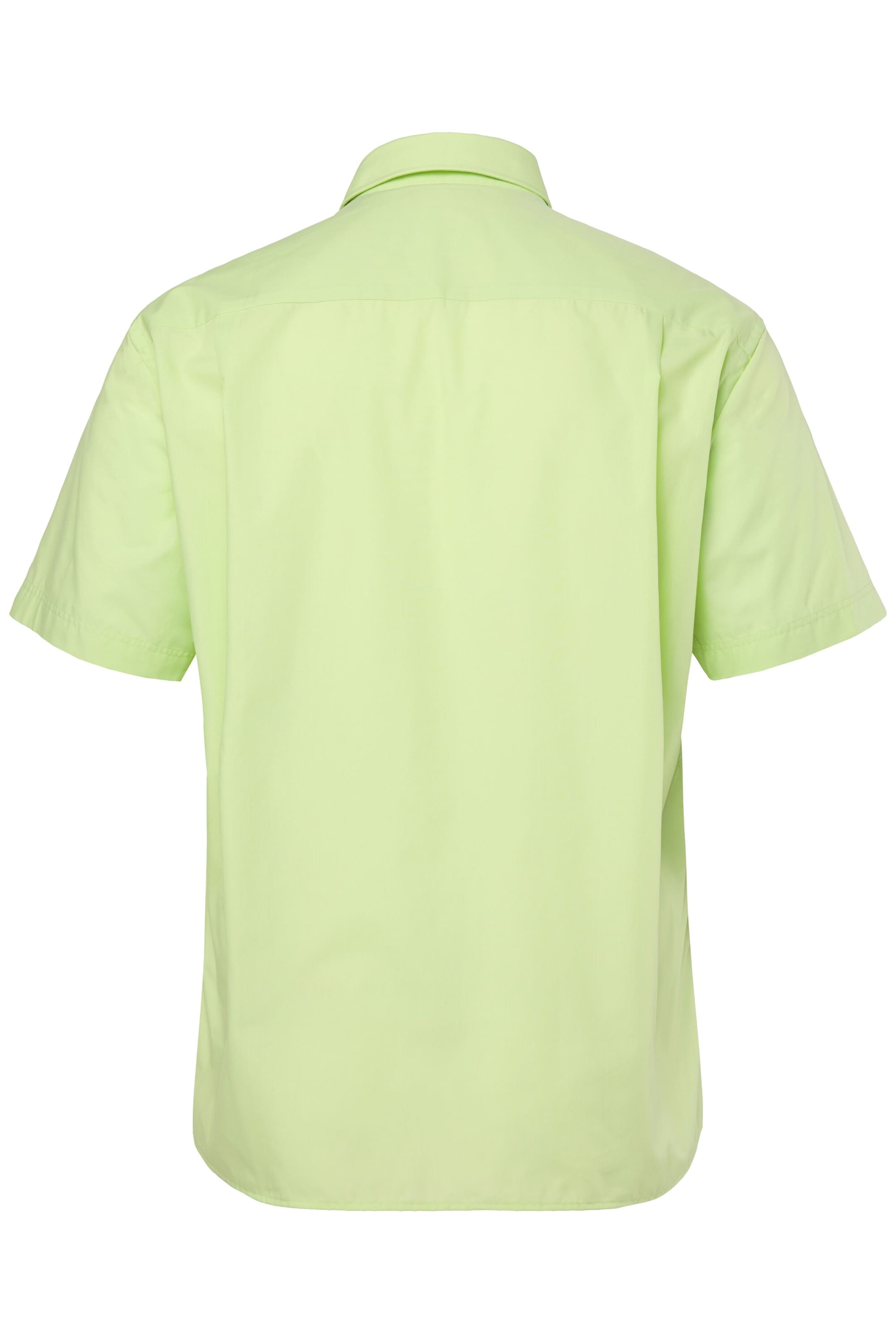 Men Plus Comfort fit Button Up Shirt in Green