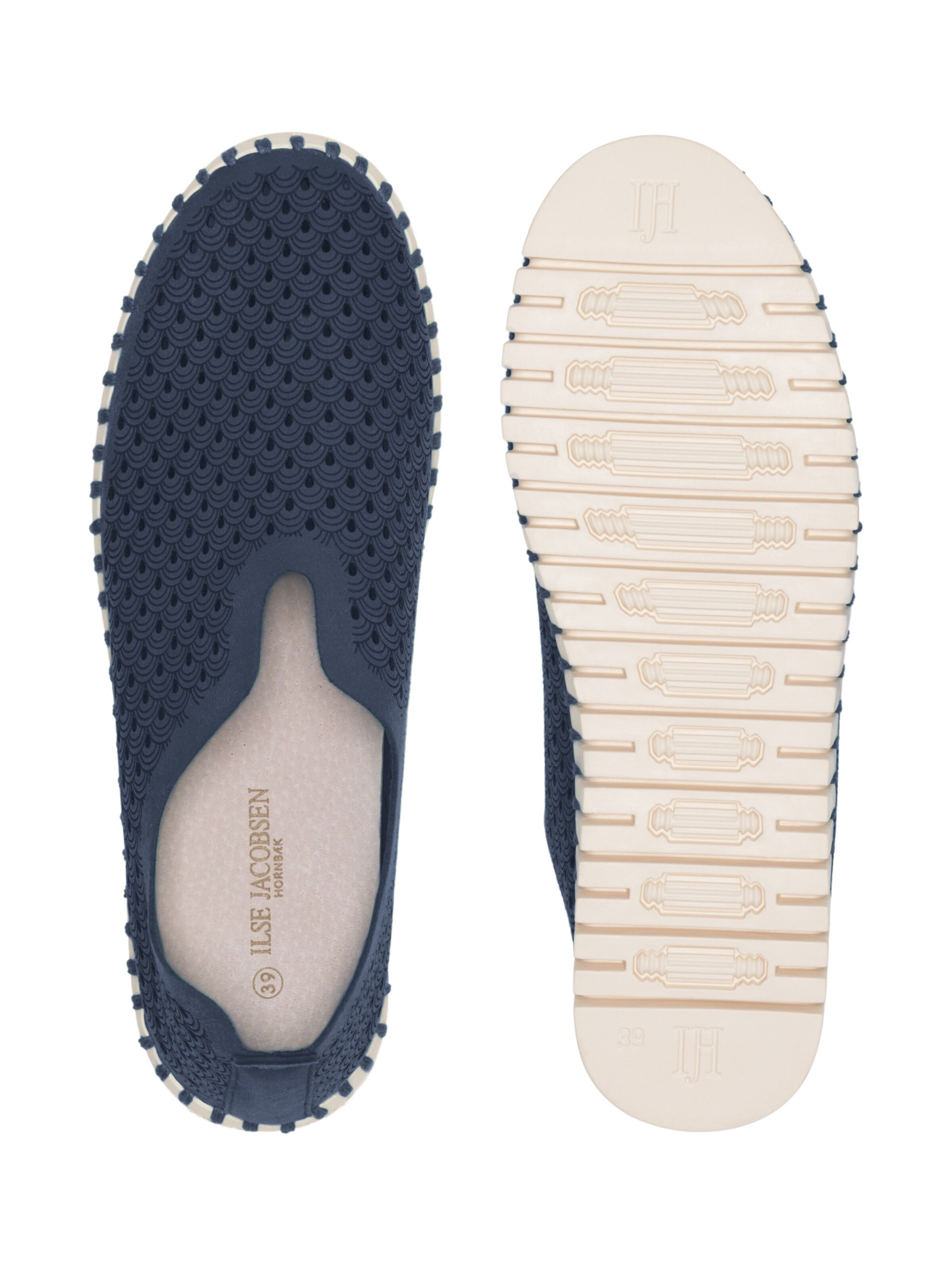 ILSE JACOBSEN Slip-on 'Tulip3275' in Blue