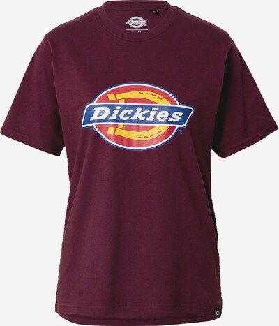 DICKIES Särk 'Horseshoe' taevasinine / oranž / veinipunane / valge, Tootevaade
