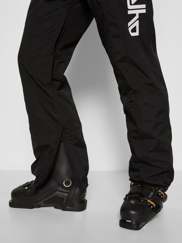 Regular Pantalon de sport 'Zermatt 89' elho en noir