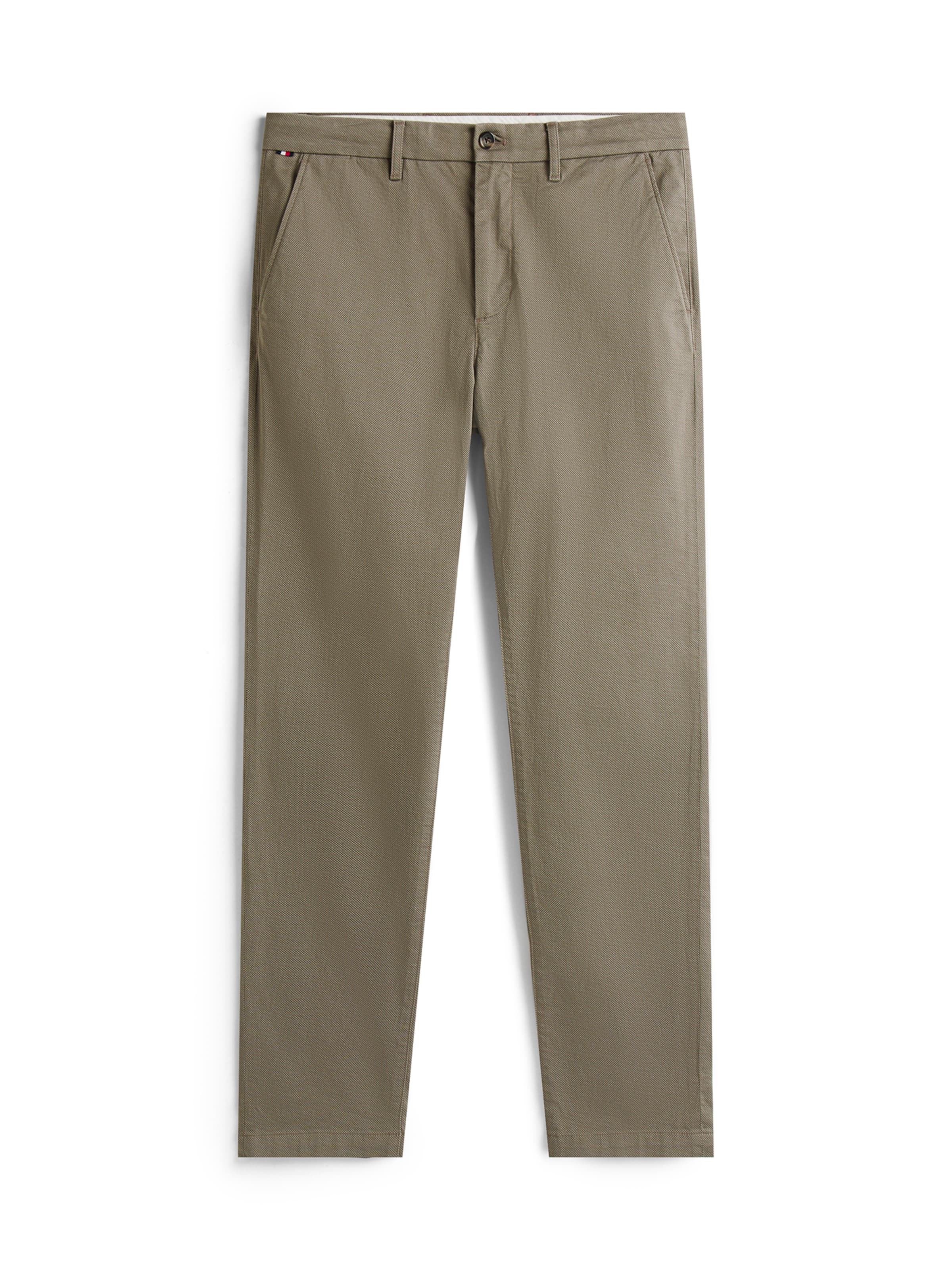 TOMMY HILFIGER Брюки-чинос в Серый: спереди