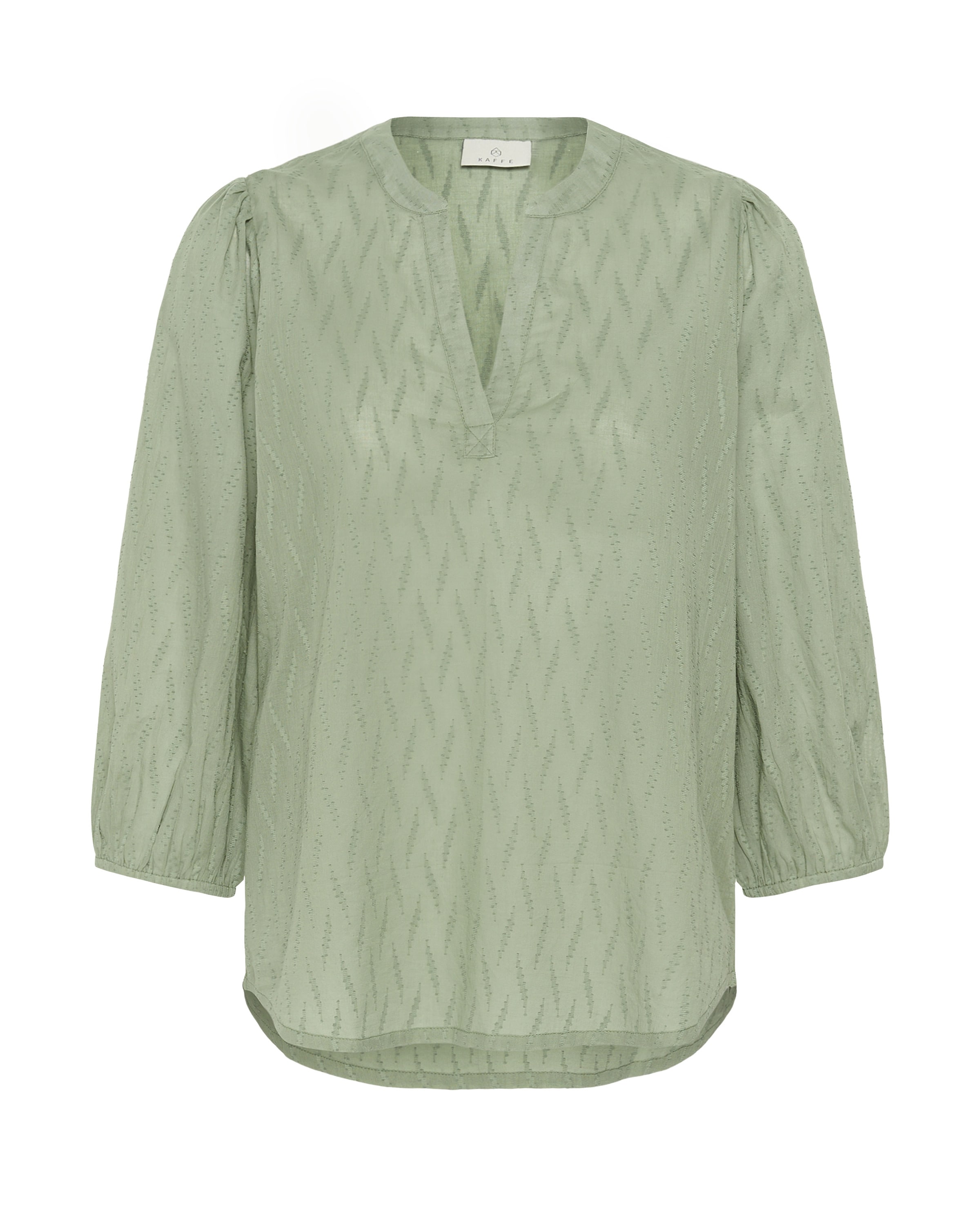 Kaffe - Blusa 'Gabriela' em verde: frente