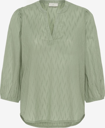 Kaffe - Blusa 'Gabriela' en verde: frente