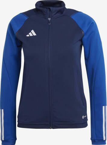 ADIDAS PERFORMANCE Athletic Jacket 'Tiro 23 Competition' in Blue: front