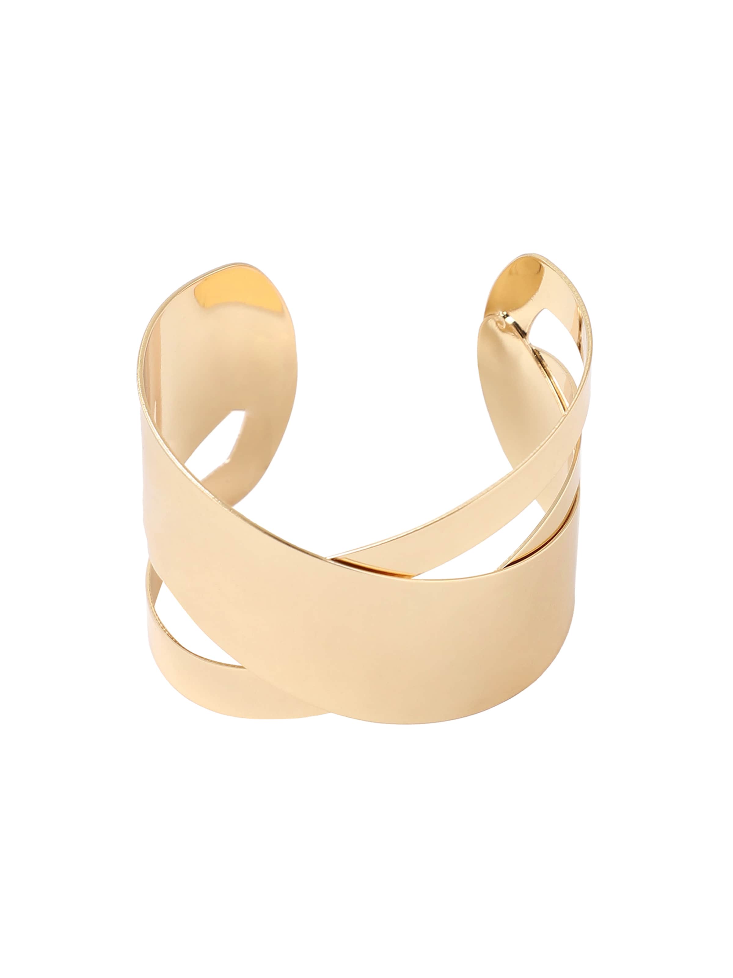 SOHI Náramok 'Basnti' - Zlatá: predná strana