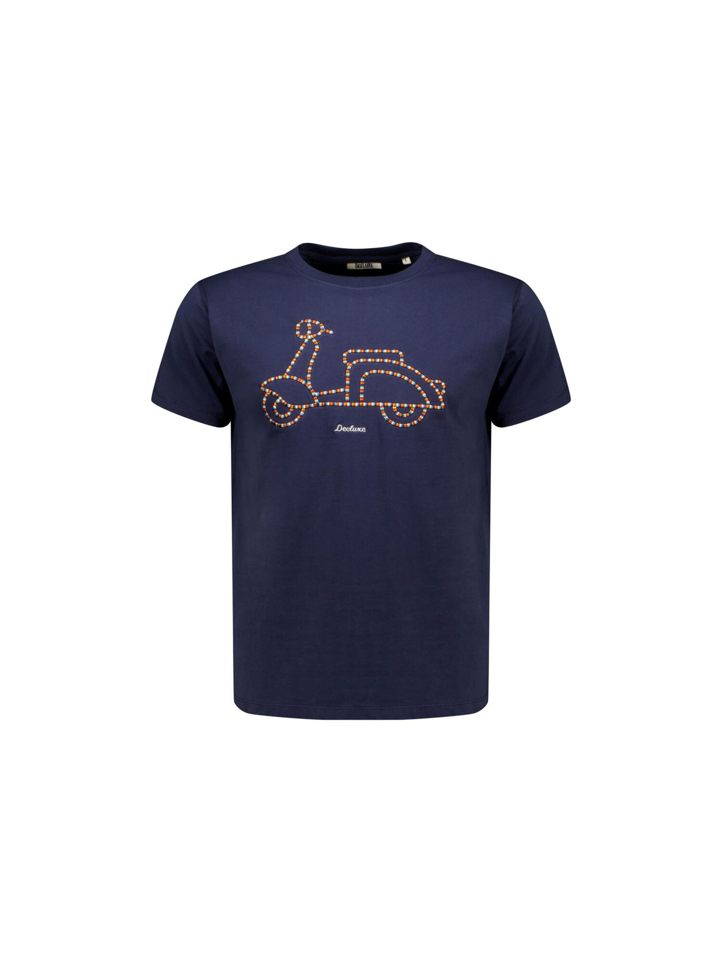 Deeluxe Shirt in Blauw: voorkant