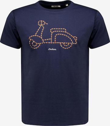 Deeluxe Shirt in Blauw: voorkant