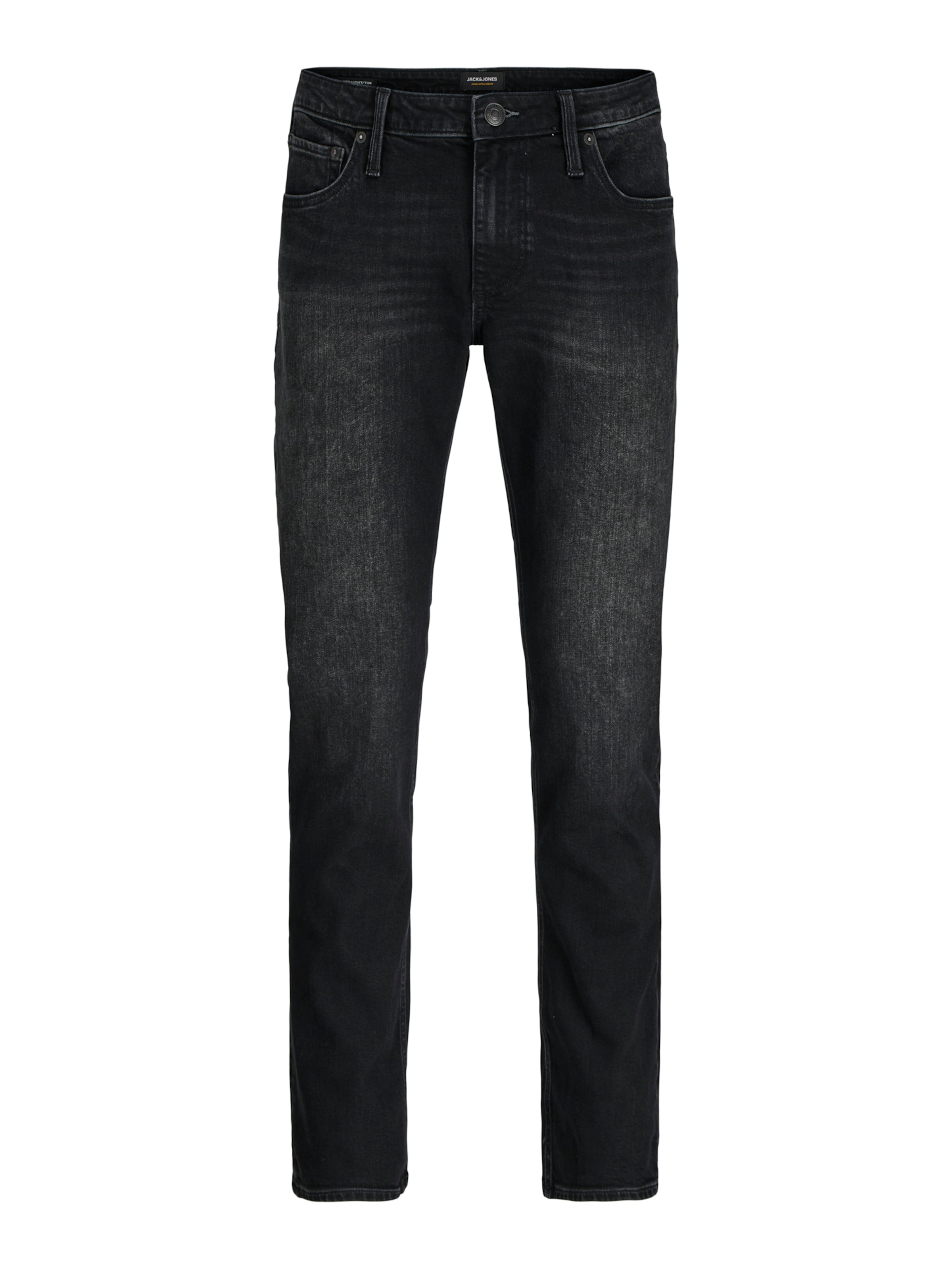 JACK & JONES Slimfit Džíny 'JJITIM JJEVAN' – černá: přední strana
