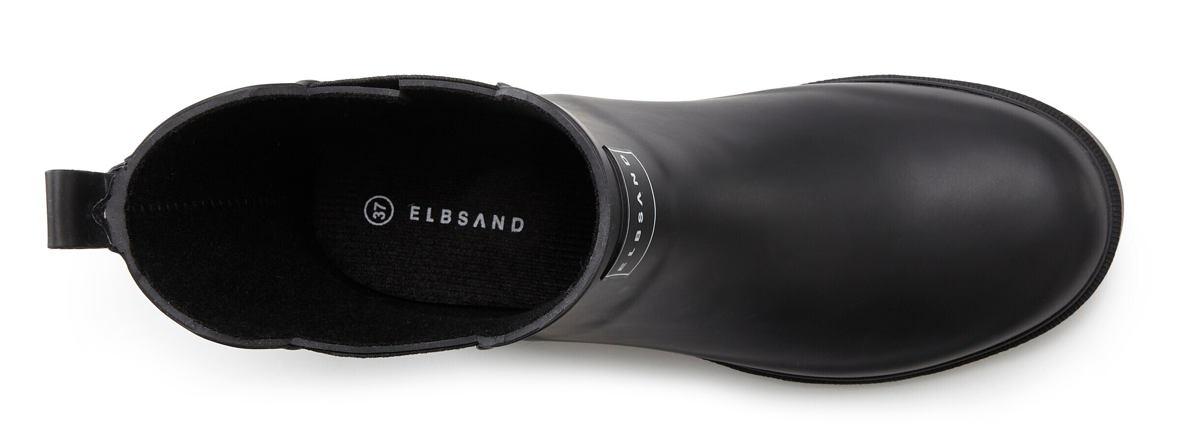 Stivale di gomma di Elbsand in nero